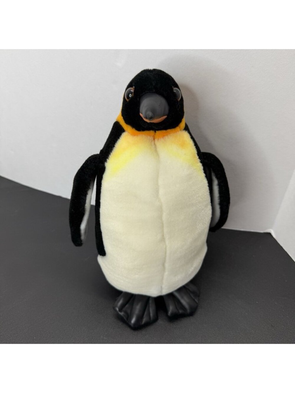Vintage Sea World Emperor Penguin Plush Toy 11 Inch Tall Stuffed Animal